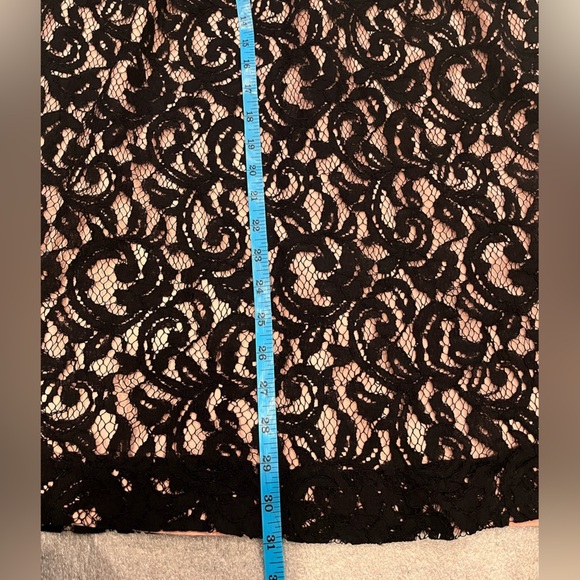 [12]J Crew Sheath Black Lace Strapless Pencil Dress - Picture 5 of 9